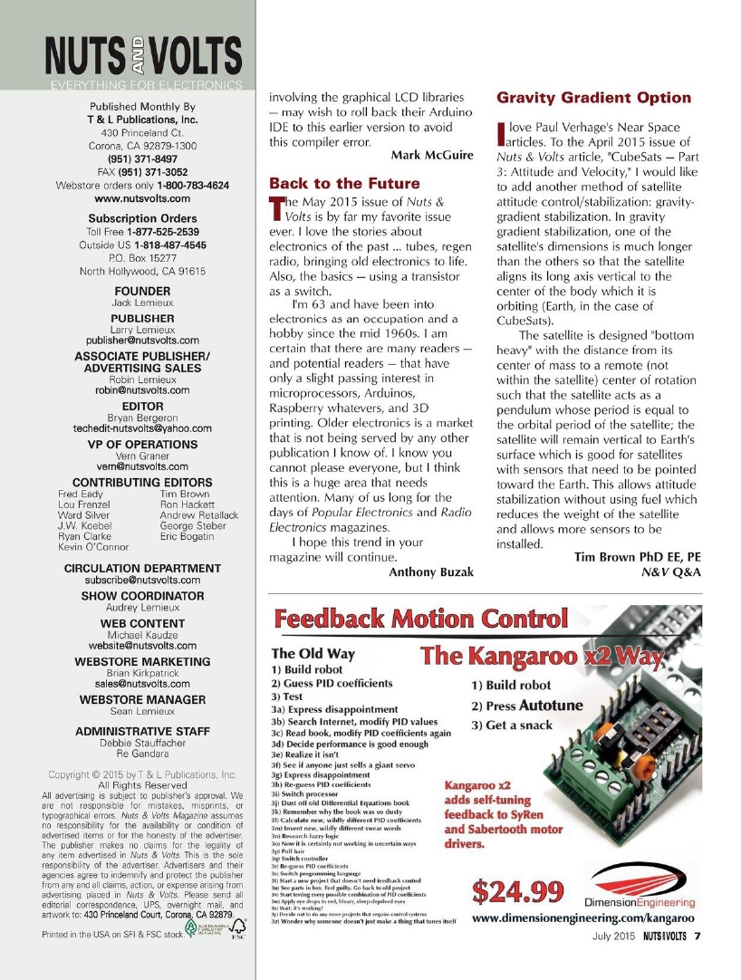 Nuts and Volts 2015-07